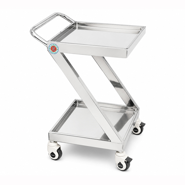 Cautery Trolley SS 2 Shelf